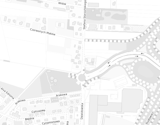 Mapa z adresem organizacji