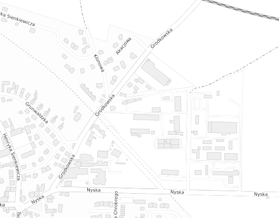 Mapa z adresem organizacji