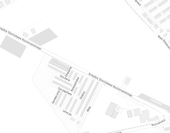 Mapa z adresem organizacji