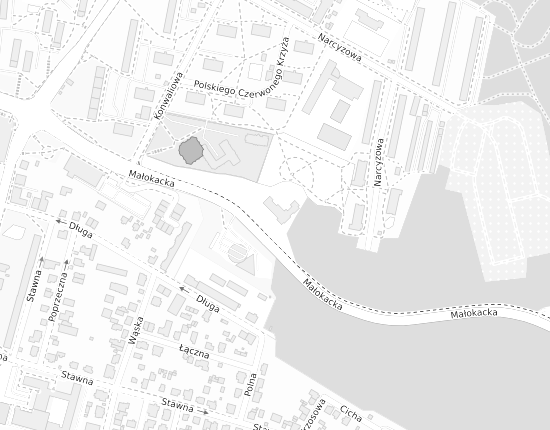 Mapa z adresem organizacji