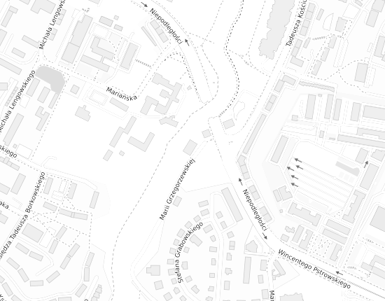 Mapa z adresem organizacji