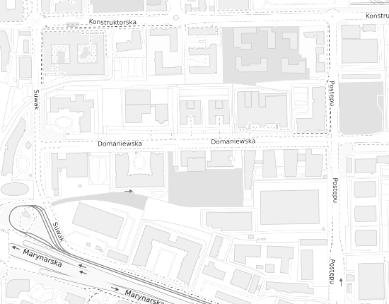 Mapa z adresem organizacji