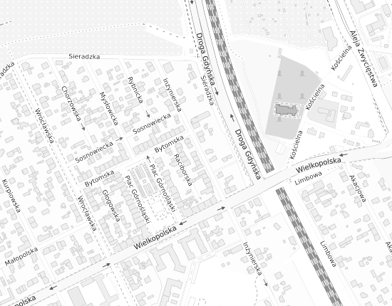 Mapa z adresem organizacji