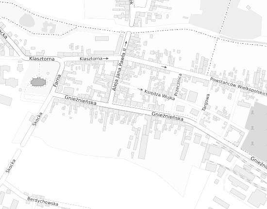 Mapa z adresem organizacji