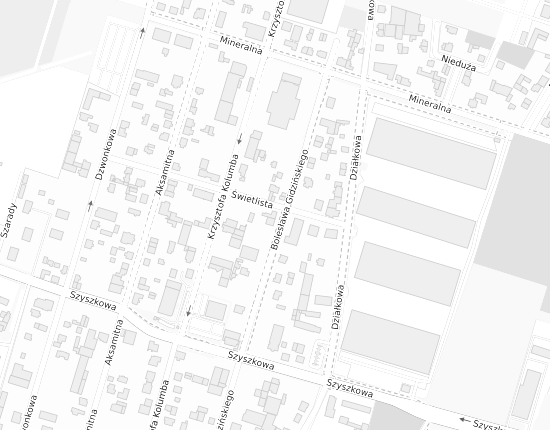 Mapa z adresem organizacji