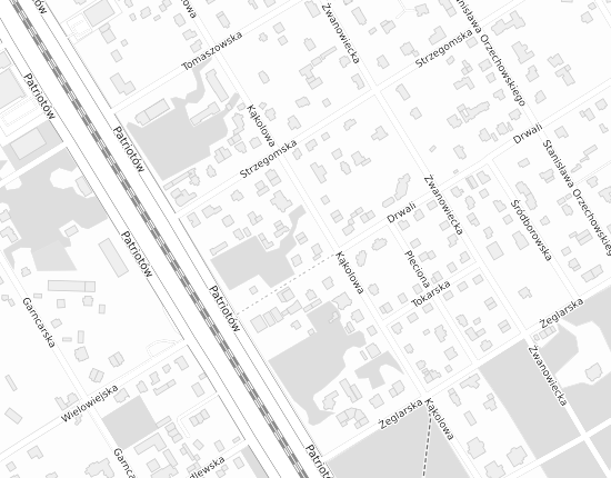 Mapa z adresem organizacji