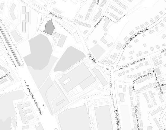 Mapa z adresem organizacji