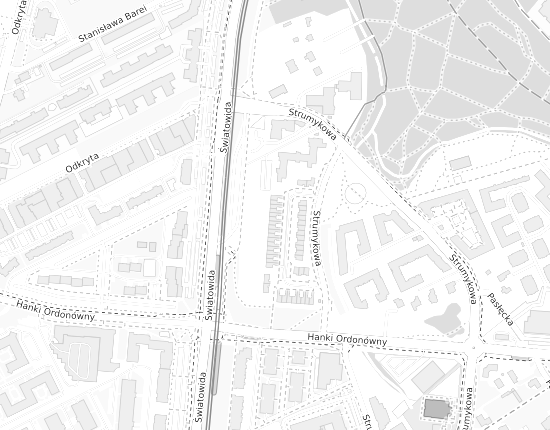 Mapa z adresem organizacji