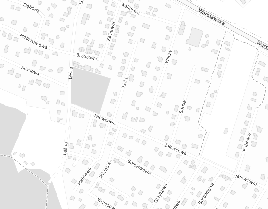 Mapa z adresem organizacji