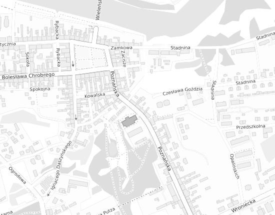 Mapa z adresem organizacji