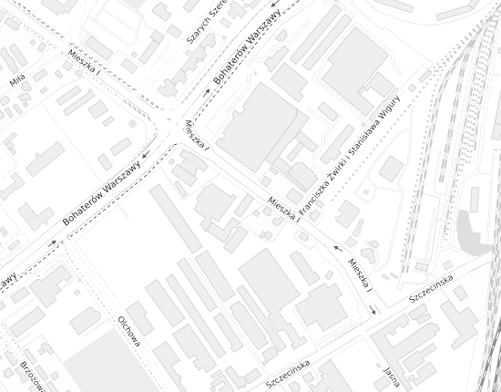 Mapa z adresem organizacji