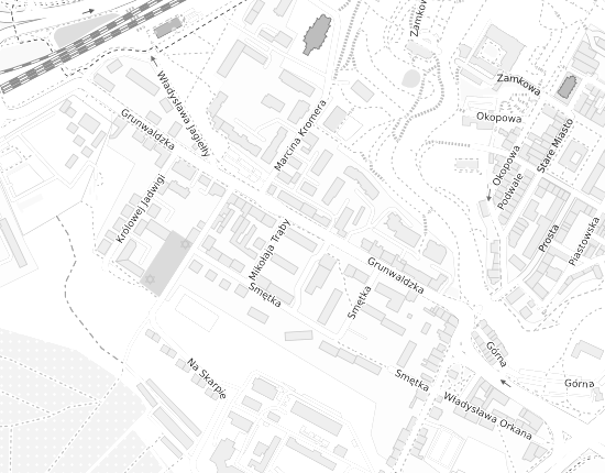 Mapa z adresem organizacji