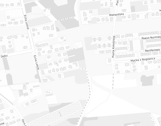 Mapa z adresem organizacji