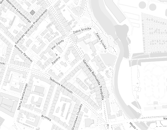 Mapa z adresem organizacji