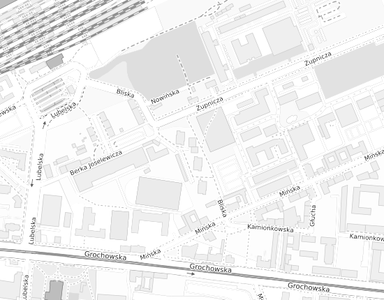 Mapa z adresem organizacji