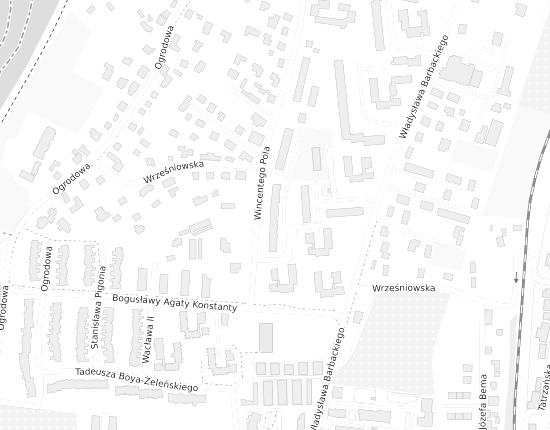 Mapa z adresem organizacji