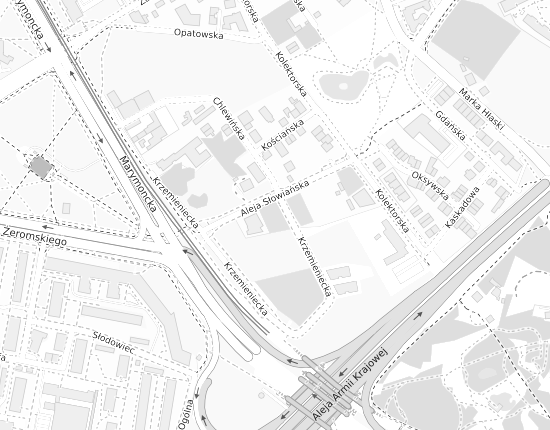 Mapa z adresem organizacji