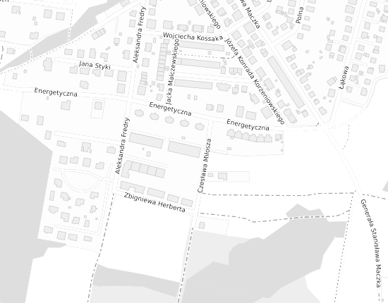 Mapa z adresem organizacji