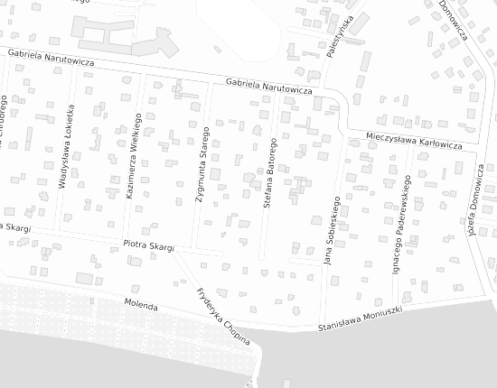 Mapa z adresem organizacji