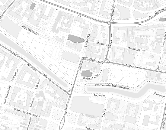 Mapa z adresem organizacji