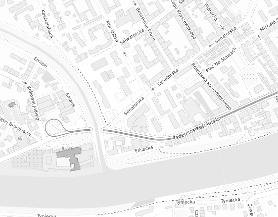 Mapa z adresem organizacji