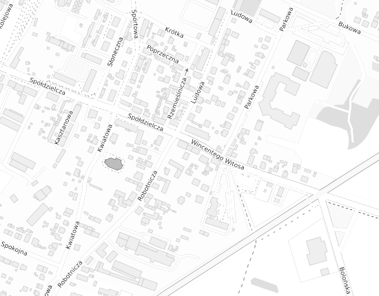 Mapa z adresem organizacji