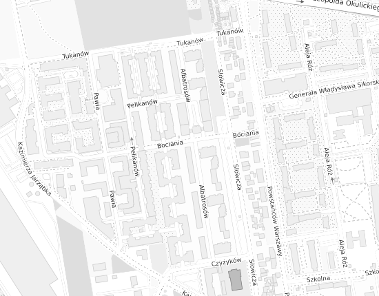 Mapa z adresem organizacji
