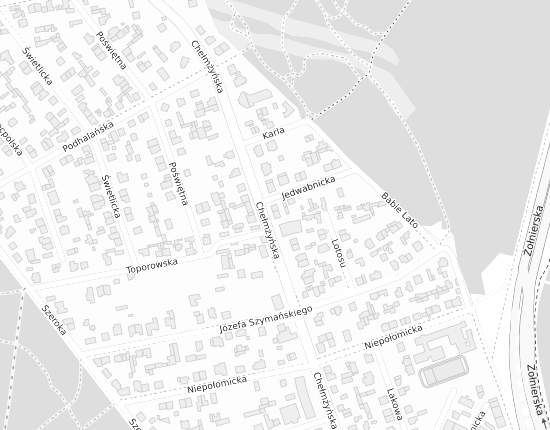 Mapa z adresem organizacji