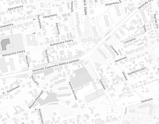 Mapa z adresem organizacji