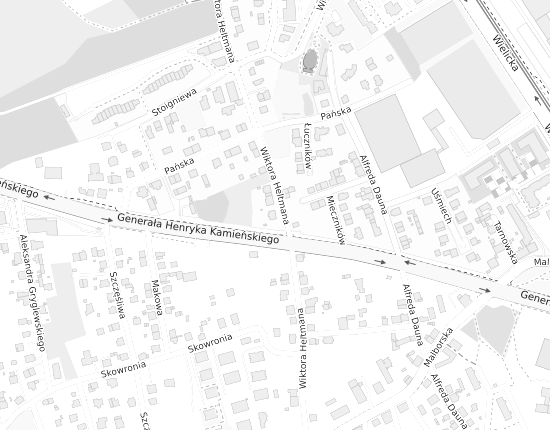 Mapa z adresem organizacji