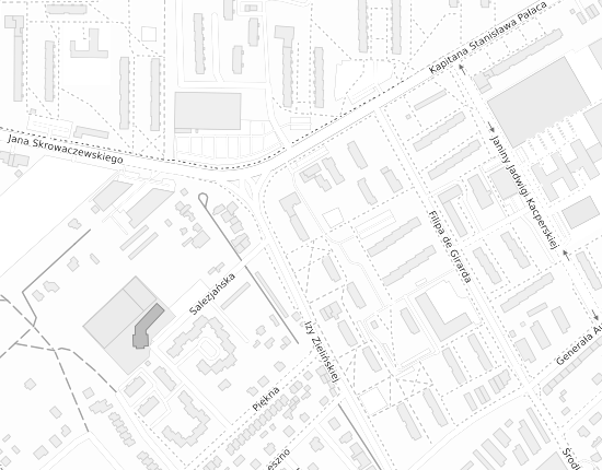 Mapa z adresem organizacji