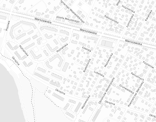Mapa z adresem organizacji