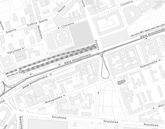 Mapa z adresem organizacji