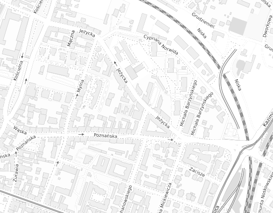 Mapa z adresem organizacji