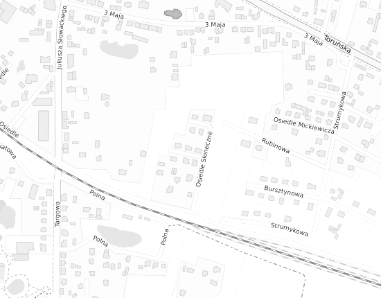 Mapa z adresem organizacji