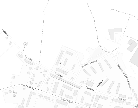 Mapa z adresem organizacji