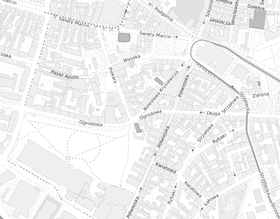 Mapa z adresem organizacji