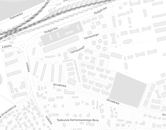 Mapa z adresem organizacji