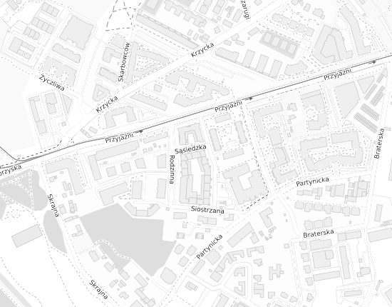 Mapa z adresem organizacji