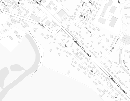 Mapa z adresem organizacji