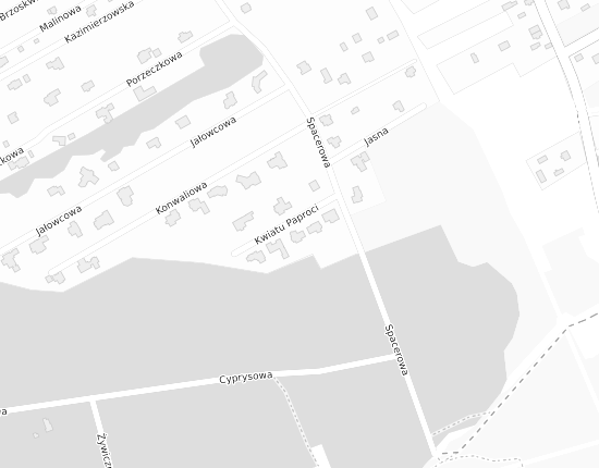 Mapa z adresem organizacji