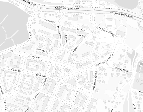 Mapa z adresem organizacji