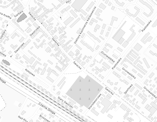 Mapa z adresem organizacji