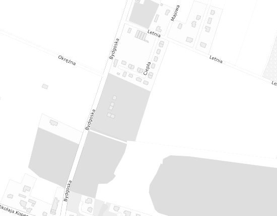Mapa z adresem organizacji