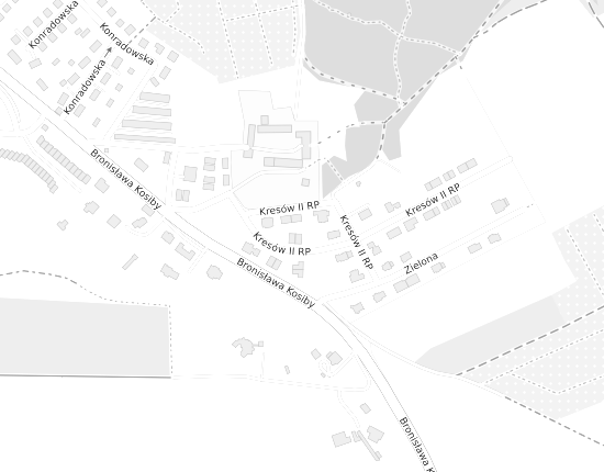 Mapa z adresem organizacji