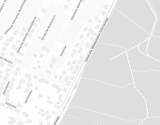 Mapa z adresem organizacji