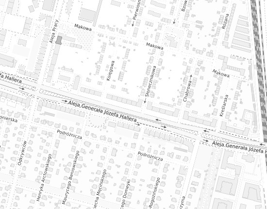 Mapa z adresem organizacji