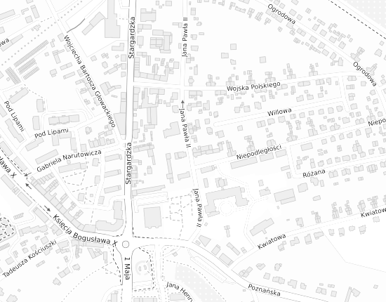 Mapa z adresem organizacji