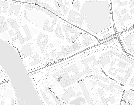 Mapa z adresem organizacji