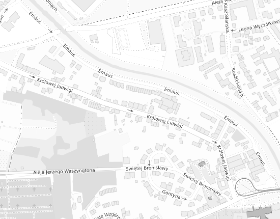 Mapa z adresem organizacji